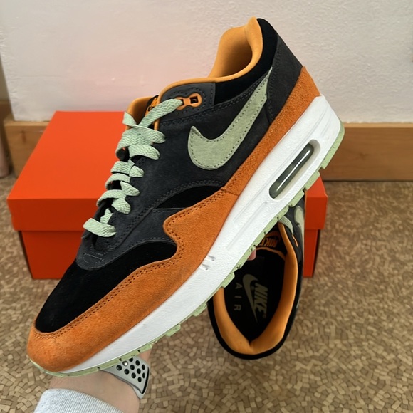 Nike Air Max 1 Ugly Duckling Honey Dew DZ0482-001 Mens 10.5 Used Replacement Box - Picture 6 of 7